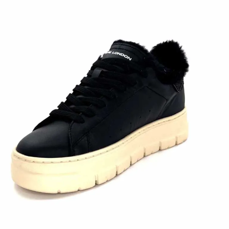 baskets_plateforme_crime_london__cuir_noir_fourrure_9.webp Crime London Baskets Plateforme 21952 Cuir Fourrure Noir Clearance