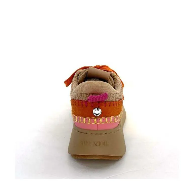 baskets_plateforme_steve_madden_double_take_textile_rose_orange_beige_18.webp Steve Madden Baskets Plateforme Double Take Textile Orange Beige Rose Clearance