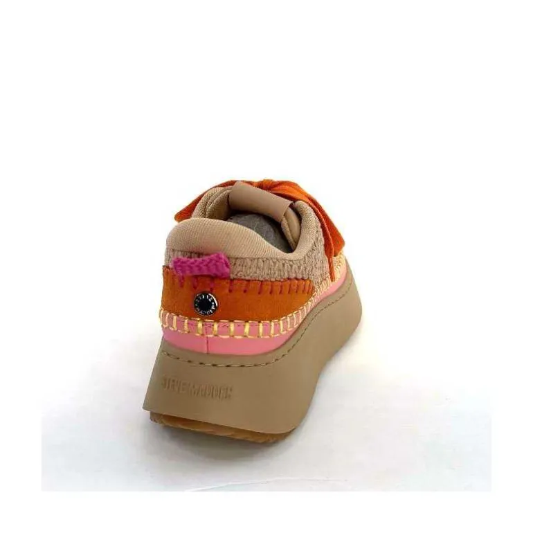 baskets_plateforme_steve_madden_double_take_textile_rose_orange_beige_19.webp Steve Madden Baskets Plateforme Double Take Textile Orange Beige Rose Clearance