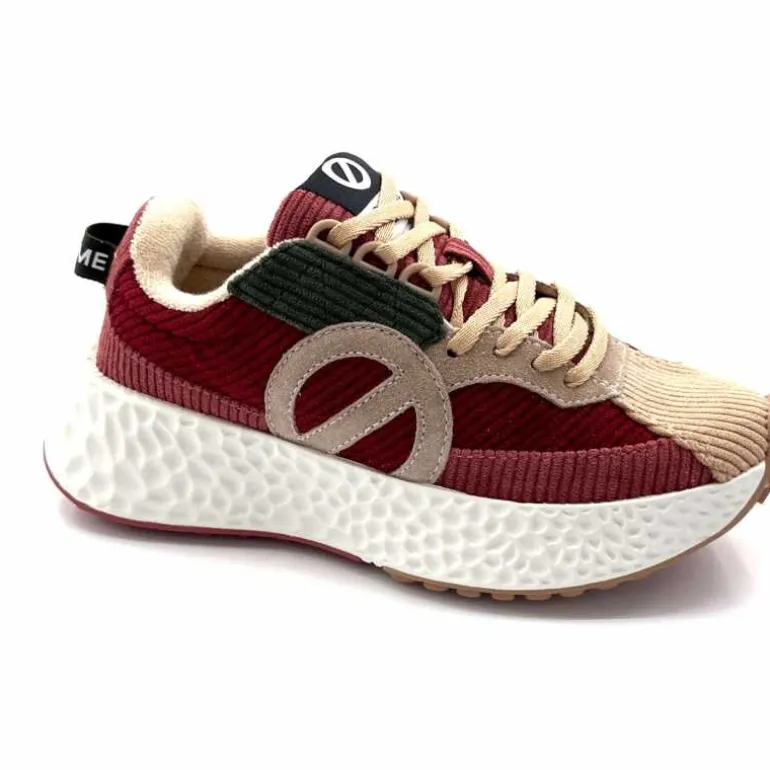 No Name Baskets Running à Plateforme Carter Runner W Bordeaux Sable BordeauxSable Cheap