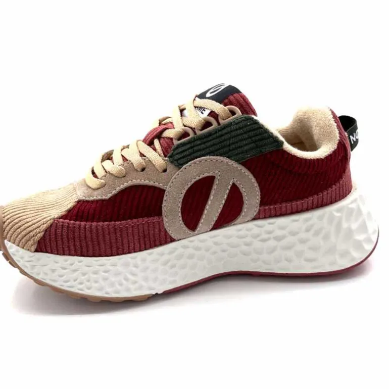 No Name Baskets Running à Plateforme Carter Runner W Bordeaux Sable BordeauxSable Cheap