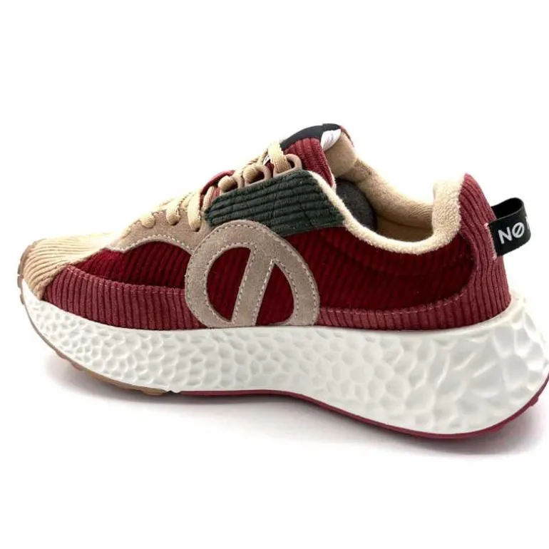 No Name Baskets Running à Plateforme Carter Runner W Bordeaux Sable BordeauxSable Cheap