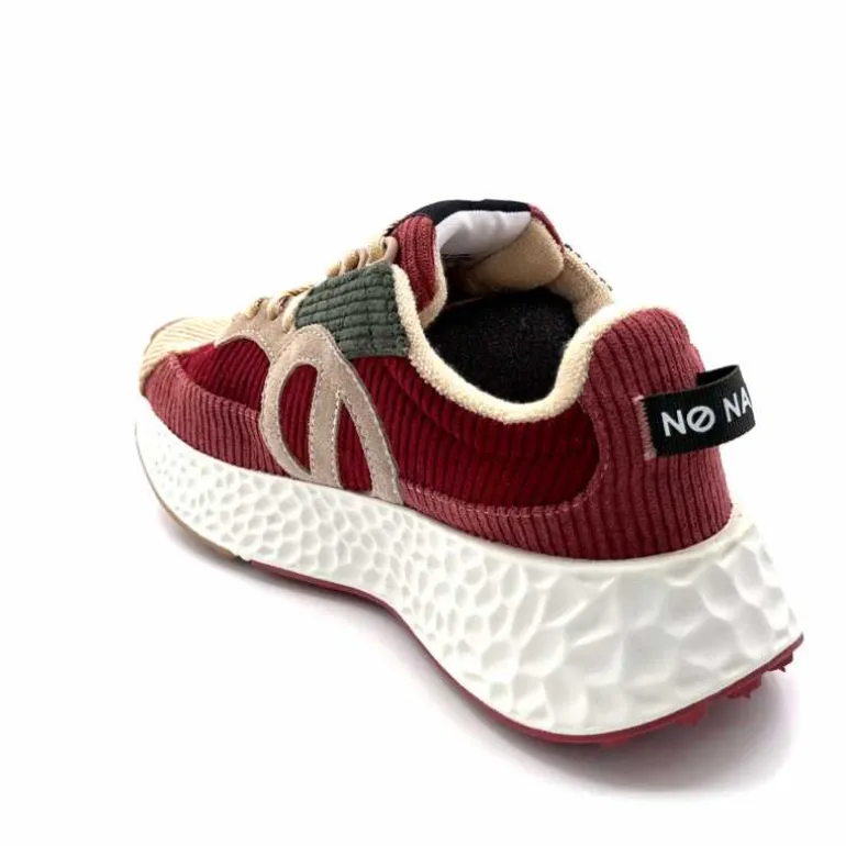 No Name Baskets Running à Plateforme Carter Runner W Bordeaux Sable BordeauxSable Cheap
