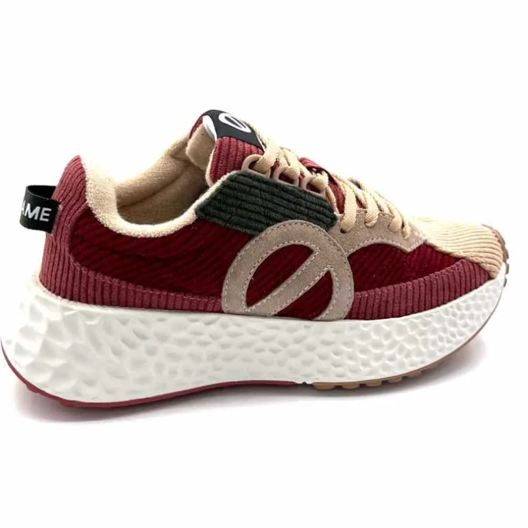 No Name Baskets Running à Plateforme Carter Runner W Bordeaux Sable BordeauxSable Cheap