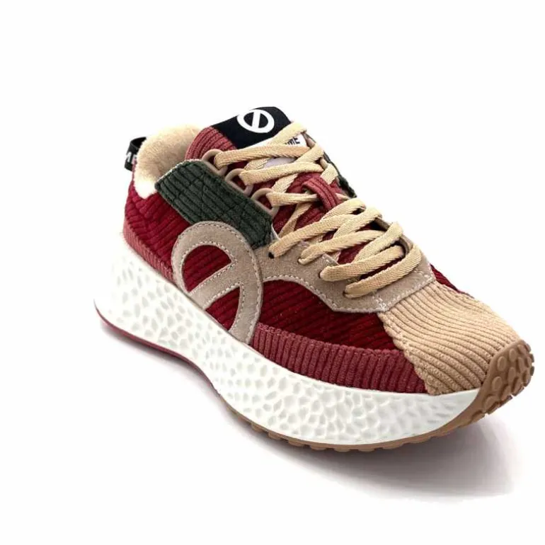 No Name Baskets Running à Plateforme Carter Runner W Bordeaux Sable BordeauxSable Cheap