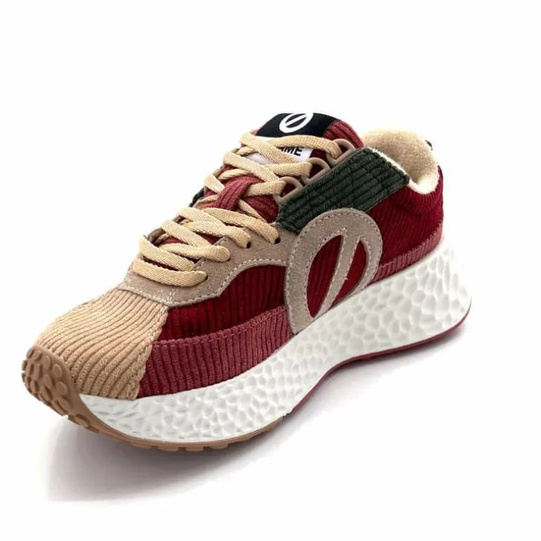 No Name Baskets Running à Plateforme Carter Runner W Bordeaux Sable BordeauxSable Cheap