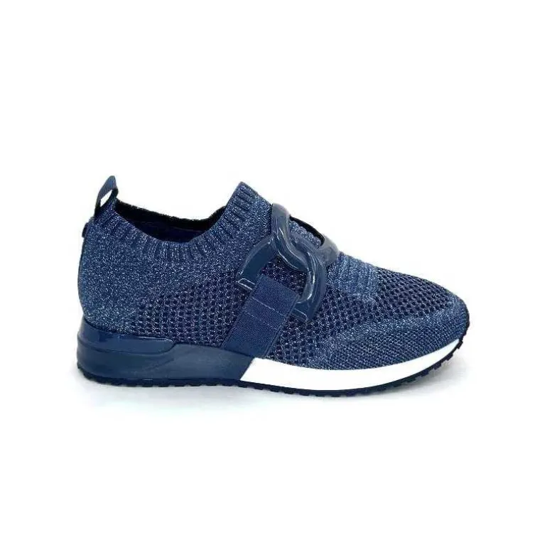 Ivoire0317a Baskets Running Ivoire 2303626 Textile Denim Bleu Discount