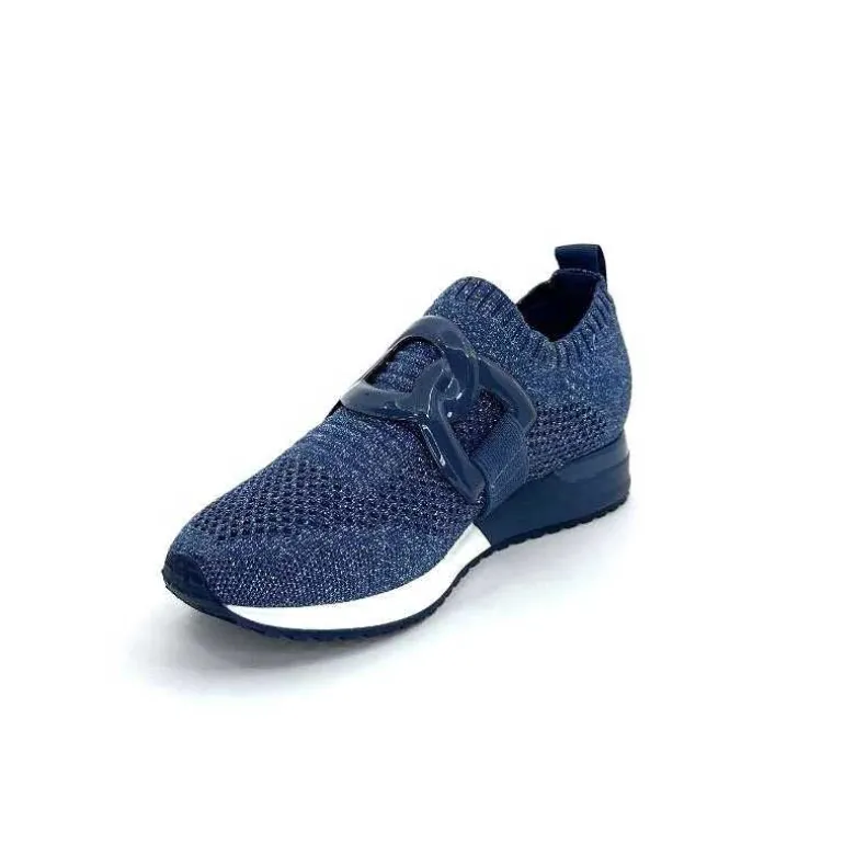 baskets_running_ivoire__textile_denim_bleu_9.webp Ivoire0317a Baskets Running Ivoire 2303626 Textile Denim Bleu Discount