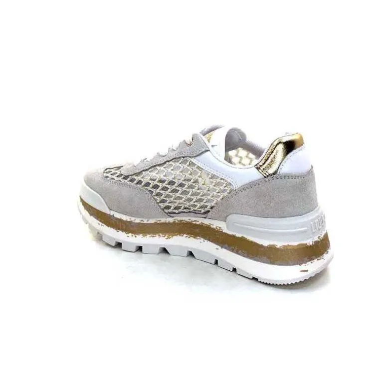 baskets_running_liujo_ba_daim_gris_14.webp Liu.Jo Baskets Running Ba4001 Daim Gris Blanc Flash Sale