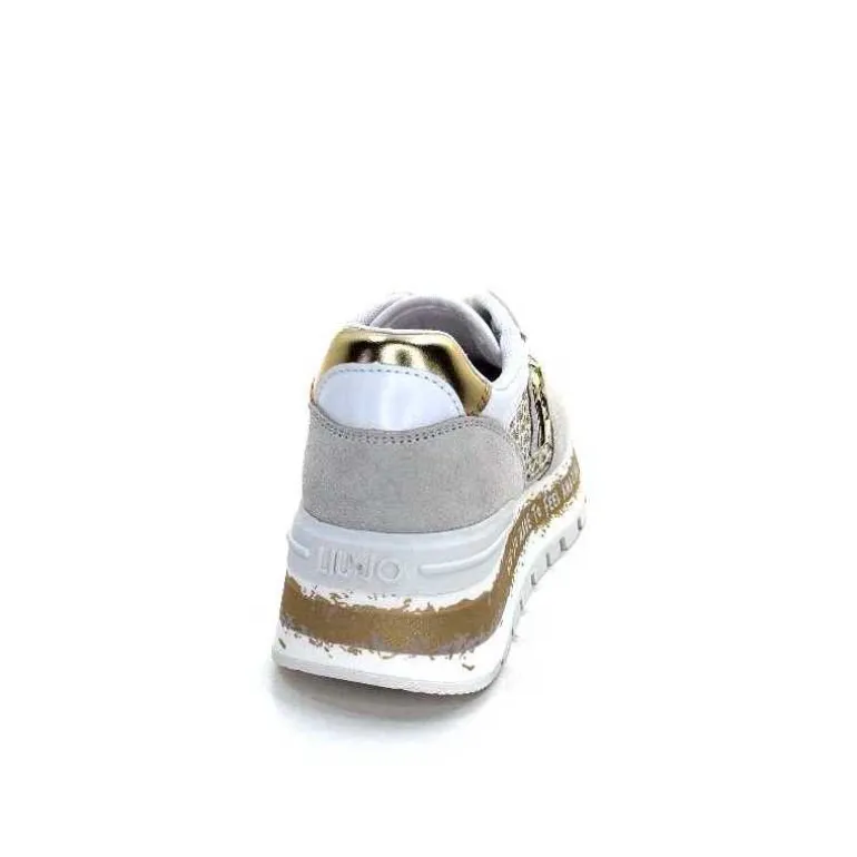 baskets_running_liujo_ba_daim_gris_19.webp Liu.Jo Baskets Running Ba4001 Daim Gris Blanc Flash Sale