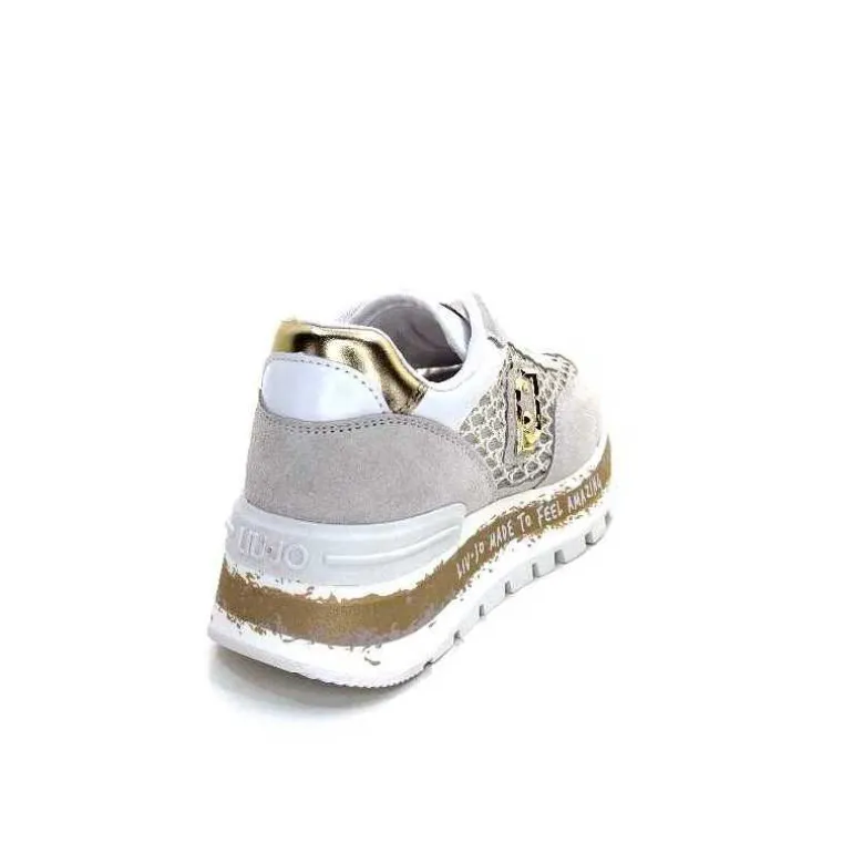 baskets_running_liujo_ba_daim_gris_20.webp Liu.Jo Baskets Running Ba4001 Daim Gris Blanc Flash Sale