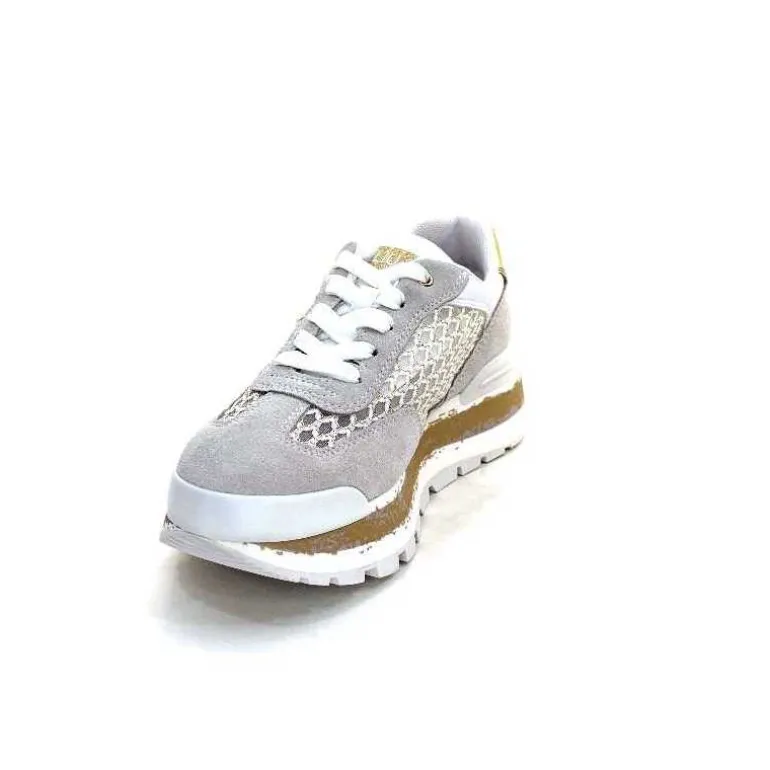 baskets_running_liujo_ba_daim_gris_8.webp Liu.Jo Baskets Running Ba4001 Daim Gris Blanc Flash Sale