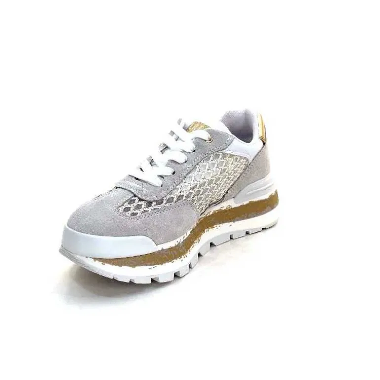 baskets_running_liujo_ba_daim_gris_9.webp Liu.Jo Baskets Running Ba4001 Daim Gris Blanc Flash Sale