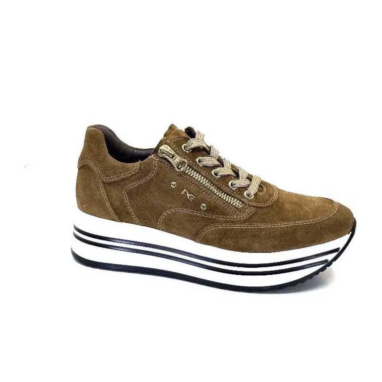 Nero Giardini Baskets Running 1308382 D 339 Daim Marron Store