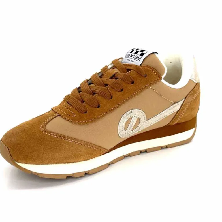 No Name Baskets Running City Run Jogger W Daim Noisette Marron Cheap