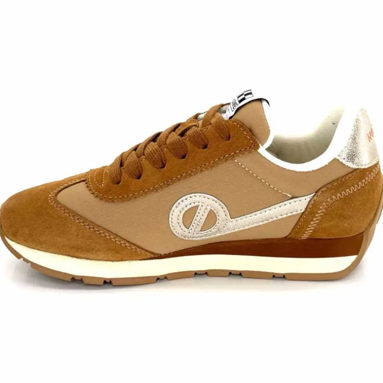 No Name Baskets Running City Run Jogger W Daim Noisette Marron Cheap