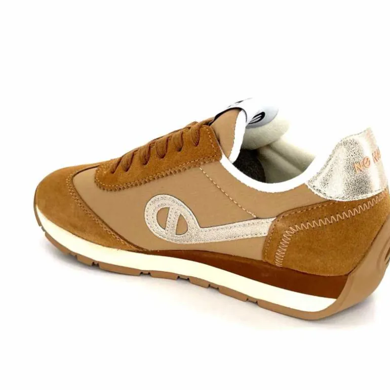 No Name Baskets Running City Run Jogger W Daim Noisette Marron Cheap