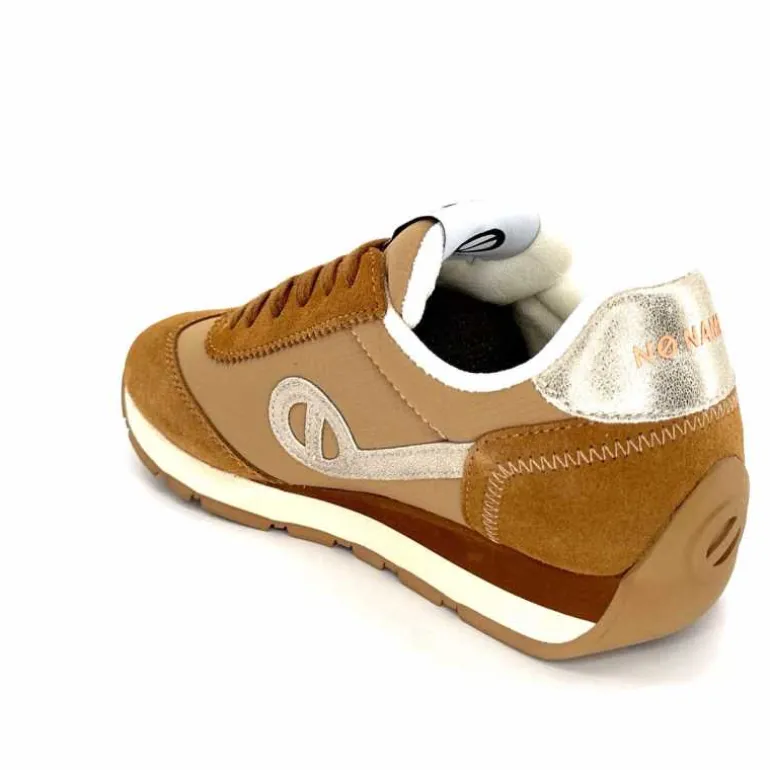 No Name Baskets Running City Run Jogger W Daim Noisette Marron Cheap