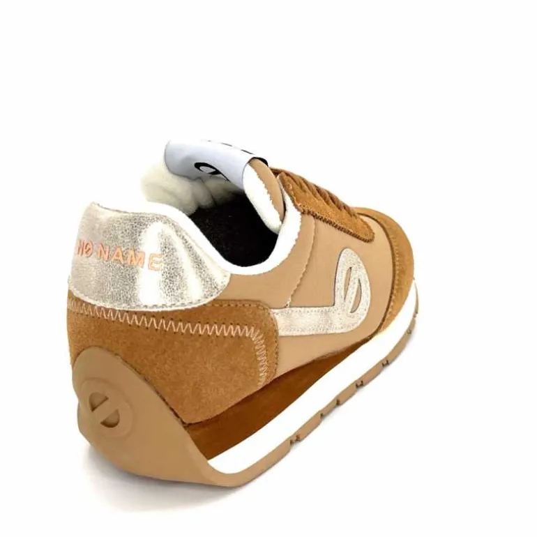 No Name Baskets Running City Run Jogger W Daim Noisette Marron Cheap