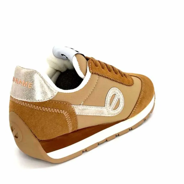 No Name Baskets Running City Run Jogger W Daim Noisette Marron Cheap