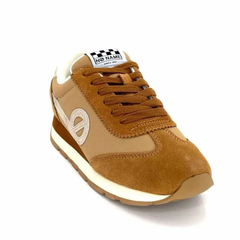 No Name Baskets Running City Run Jogger W Daim Noisette Marron Cheap