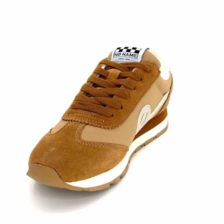 No Name Baskets Running City Run Jogger W Daim Noisette Marron Cheap