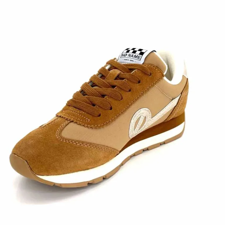 No Name Baskets Running City Run Jogger W Daim Noisette Marron Cheap