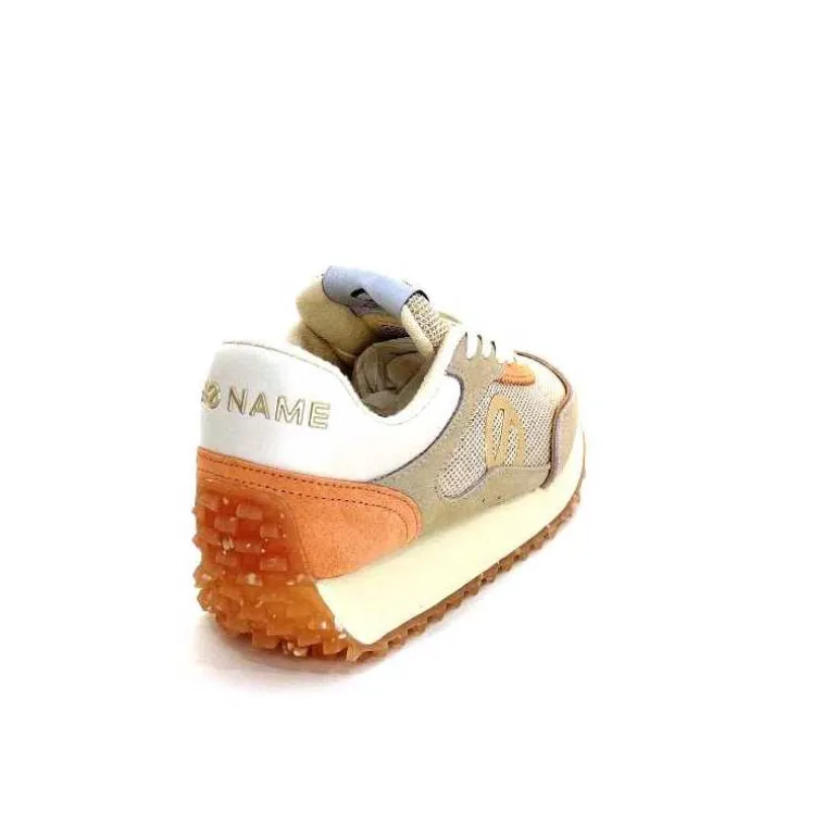 No Name Baskets Running Punki Jogger W Daim Orange Beige Flash Sale