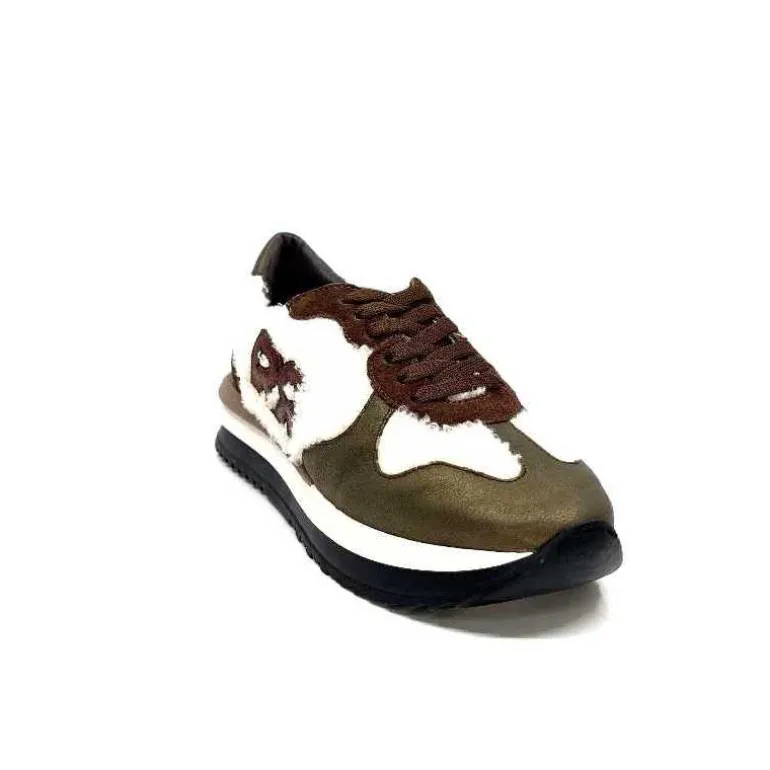 baskets_running_reqins_urielle_cuir_marron_textile_ecru_4.webp Requin Baskets Running Reqins Urielle Cuir Textile Ecru Marron Hot