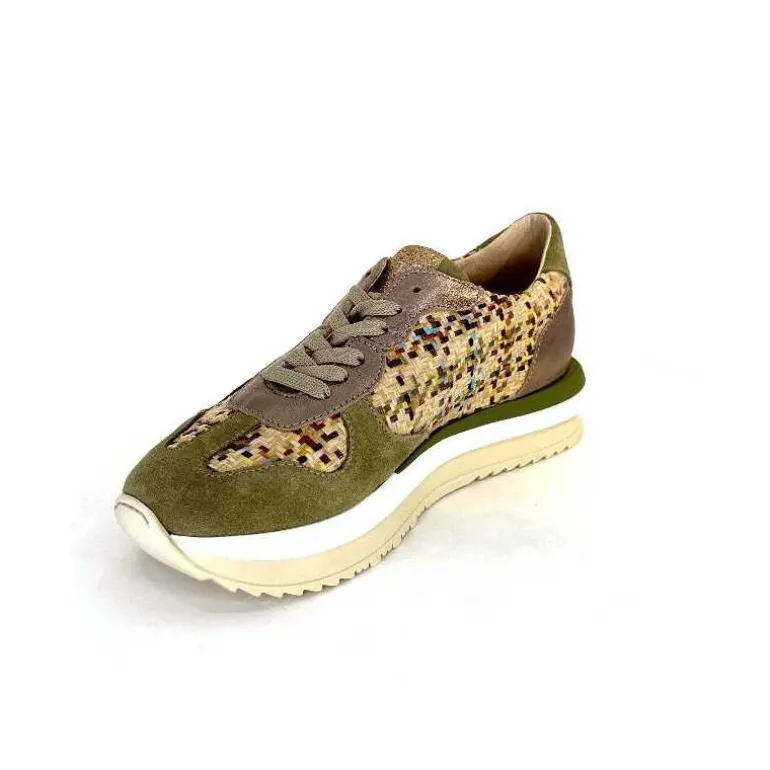 baskets_running_reqins_ursula_daim_kaki_raffia_multicolore_9.webp Requin Baskets Running Reqins Ursula Daim Raffia Multicolore Kaki Cheap