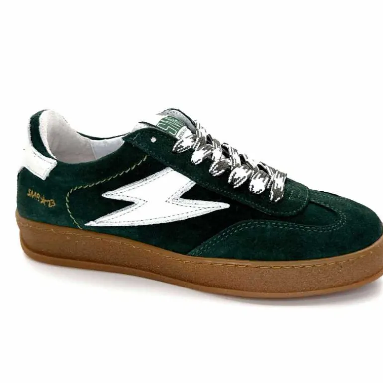 Semerdjian Baskets SMR23 Risy A216 Daim Vert Discount