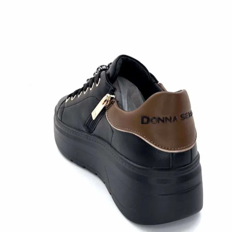 baskets_zip_ivoire__cuir_noir_16.webp Ivoire0130a Baskets Zip Ivoire 675527 Cuir Noir Clearance