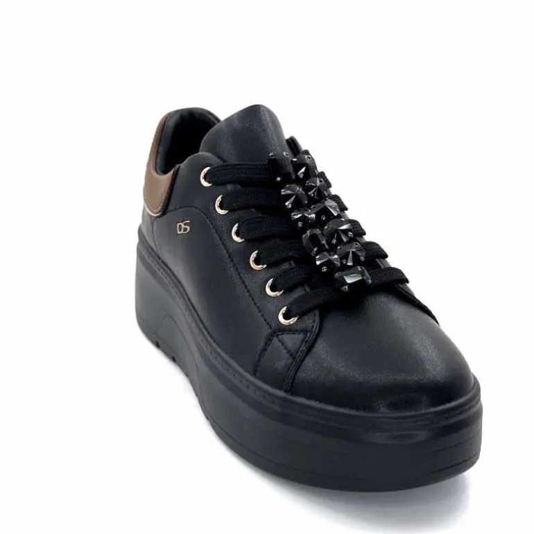 baskets_zip_ivoire__cuir_noir_4.webp Ivoire0130a Baskets Zip Ivoire 675527 Cuir Noir Clearance