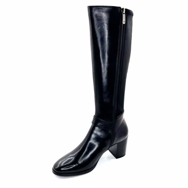 bottes__talon_regarde_le_ciel_joan__cuir_noir_10.webp Regarde Le Ciel Bottes à Talon Joan 18 Cuir Noir Best Sale
