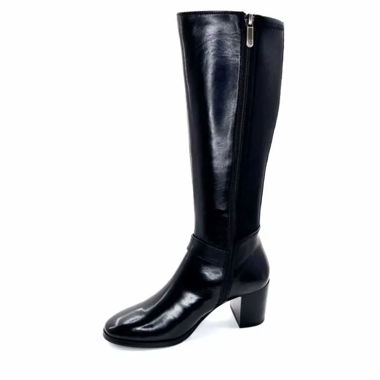 bottes__talon_regarde_le_ciel_joan__cuir_noir_11.webp Regarde Le Ciel Bottes à Talon Joan 18 Cuir Noir Best Sale