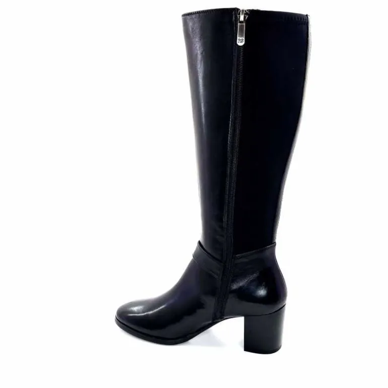 bottes__talon_regarde_le_ciel_joan__cuir_noir_13.webp Regarde Le Ciel Bottes à Talon Joan 18 Cuir Noir Best Sale