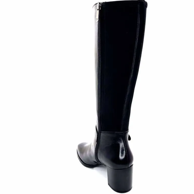 bottes__talon_regarde_le_ciel_joan__cuir_noir_16.webp Regarde Le Ciel Bottes à Talon Joan 18 Cuir Noir Best Sale