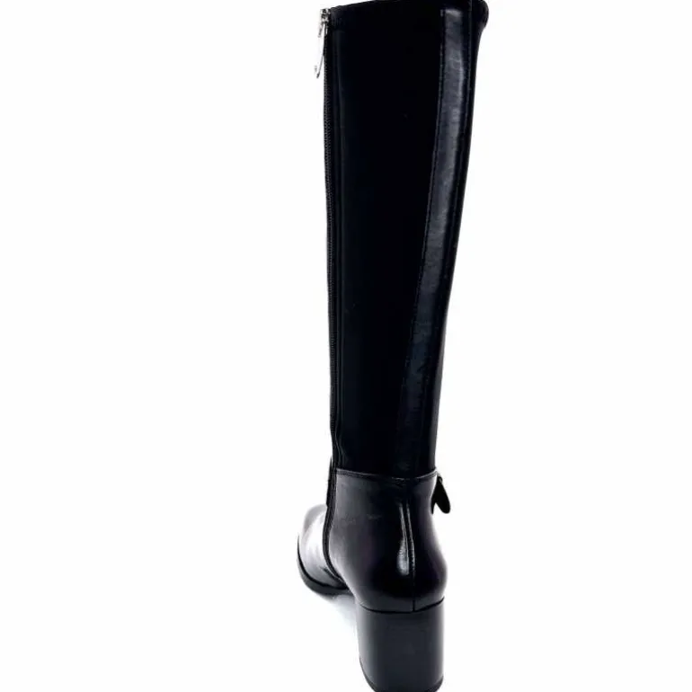 bottes__talon_regarde_le_ciel_joan__cuir_noir_17.webp Regarde Le Ciel Bottes à Talon Joan 18 Cuir Noir Best Sale