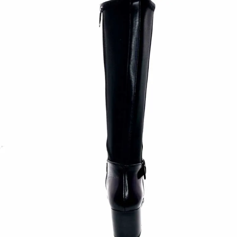 bottes__talon_regarde_le_ciel_joan__cuir_noir_18.webp Regarde Le Ciel Bottes à Talon Joan 18 Cuir Noir Best Sale