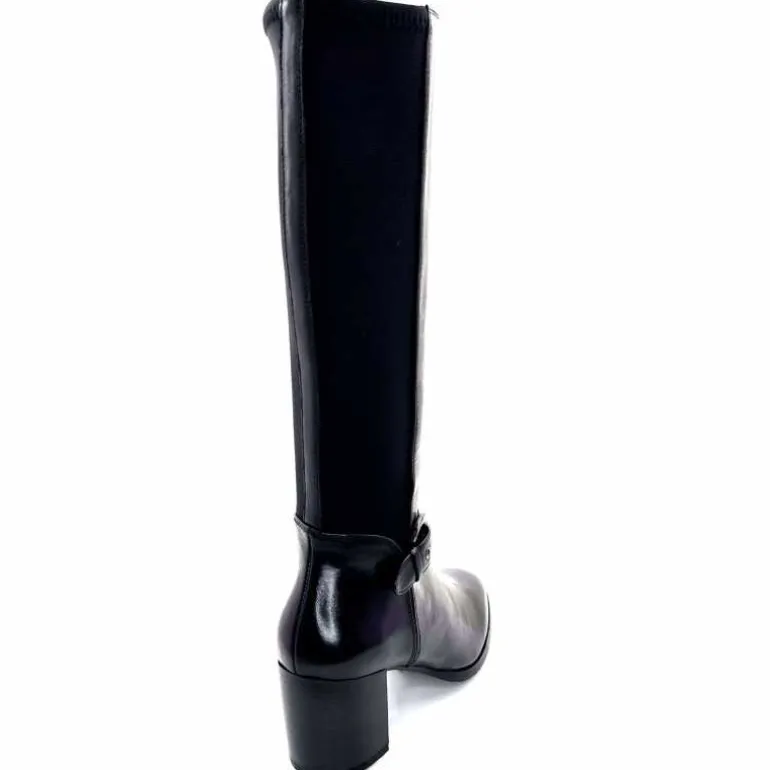 bottes__talon_regarde_le_ciel_joan__cuir_noir_20.webp Regarde Le Ciel Bottes à Talon Joan 18 Cuir Noir Best Sale