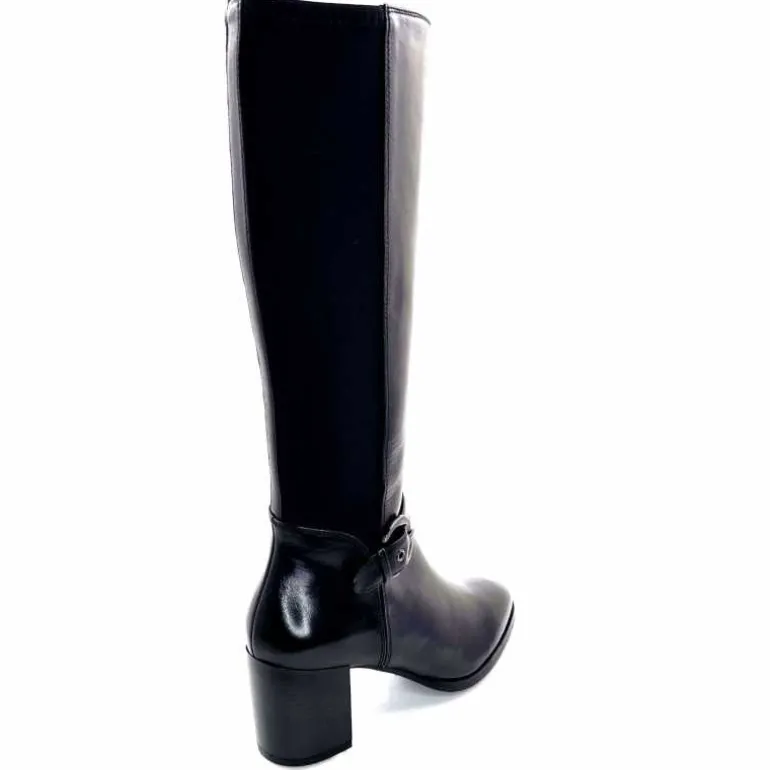 bottes__talon_regarde_le_ciel_joan__cuir_noir_21.webp Regarde Le Ciel Bottes à Talon Joan 18 Cuir Noir Best Sale