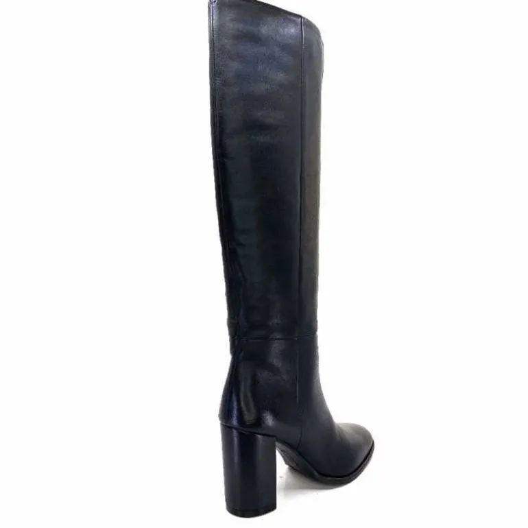 bottes__talons_ivoire__cuir_noir_21.webp Ivoire0104a Bottes à Talons Ivoire 52108 Cuir Noir Cheap