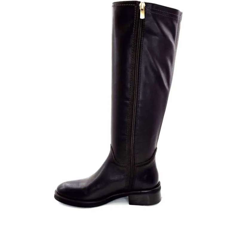 bottes_cavalires_ivoire_e__cuir_marron_fonc_12.webp marcha / m.moustafa Bottes Cavalières Ivoire E216 2947 Cuir Foncé Marron Cheap