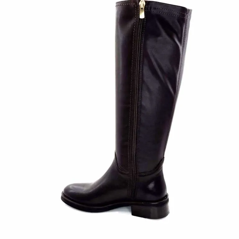 bottes_cavalires_ivoire_e__cuir_marron_fonc_13.webp marcha / m.moustafa Bottes Cavalières Ivoire E216 2947 Cuir Foncé Marron Cheap