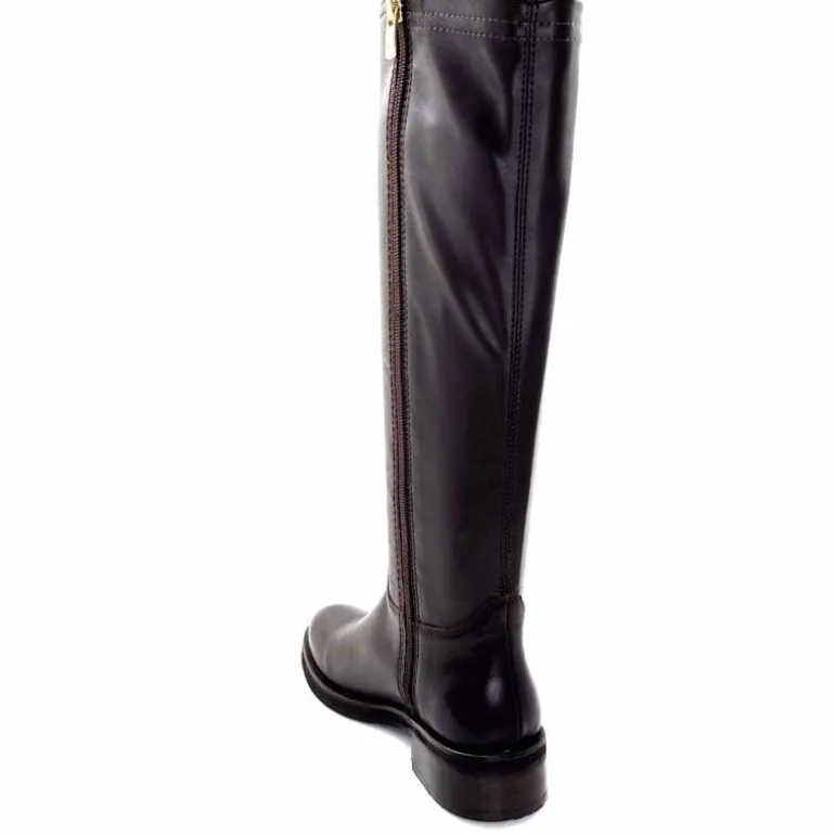 bottes_cavalires_ivoire_e__cuir_marron_fonc_16.webp marcha / m.moustafa Bottes Cavalières Ivoire E216 2947 Cuir Foncé Marron Cheap