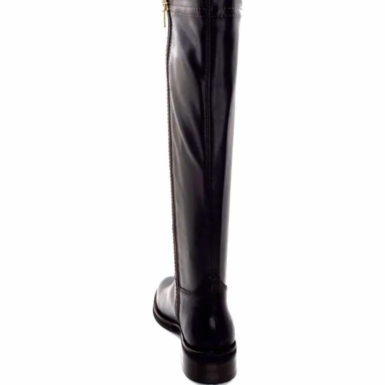 bottes_cavalires_ivoire_e__cuir_marron_fonc_17.webp marcha / m.moustafa Bottes Cavalières Ivoire E216 2947 Cuir Foncé Marron Cheap