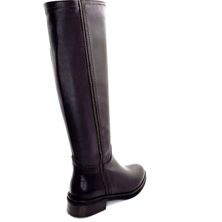 bottes_cavalires_ivoire_e__cuir_marron_fonc_21.webp marcha / m.moustafa Bottes Cavalières Ivoire E216 2947 Cuir Foncé Marron Cheap