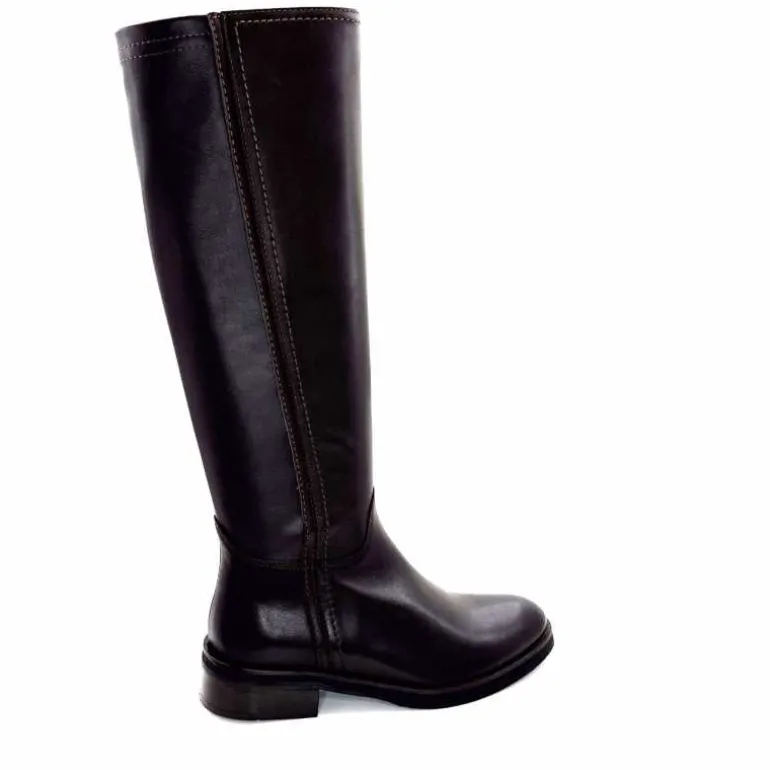 bottes_cavalires_ivoire_e__cuir_marron_fonc_23.webp marcha / m.moustafa Bottes Cavalières Ivoire E216 2947 Cuir Foncé Marron Cheap