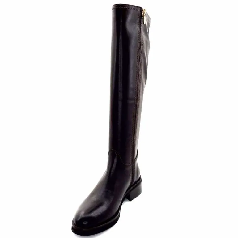 bottes_cavalires_ivoire_e__cuir_marron_fonc_8.webp marcha / m.moustafa Bottes Cavalières Ivoire E216 2947 Cuir Foncé Marron Cheap