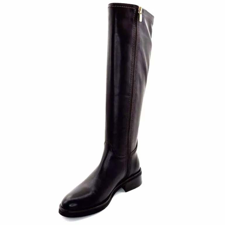 bottes_cavalires_ivoire_e__cuir_marron_fonc_9.webp marcha / m.moustafa Bottes Cavalières Ivoire E216 2947 Cuir Foncé Marron Cheap